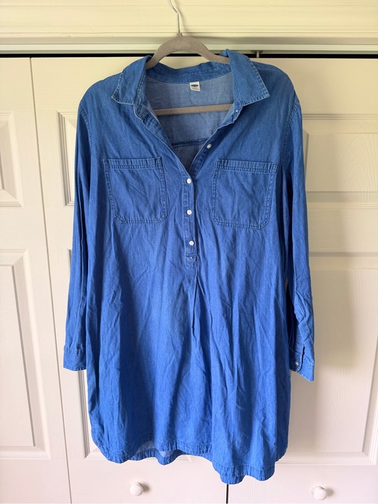 Old Navy Dresses & Skirts - Old Navy Light Blue Denim Tunic